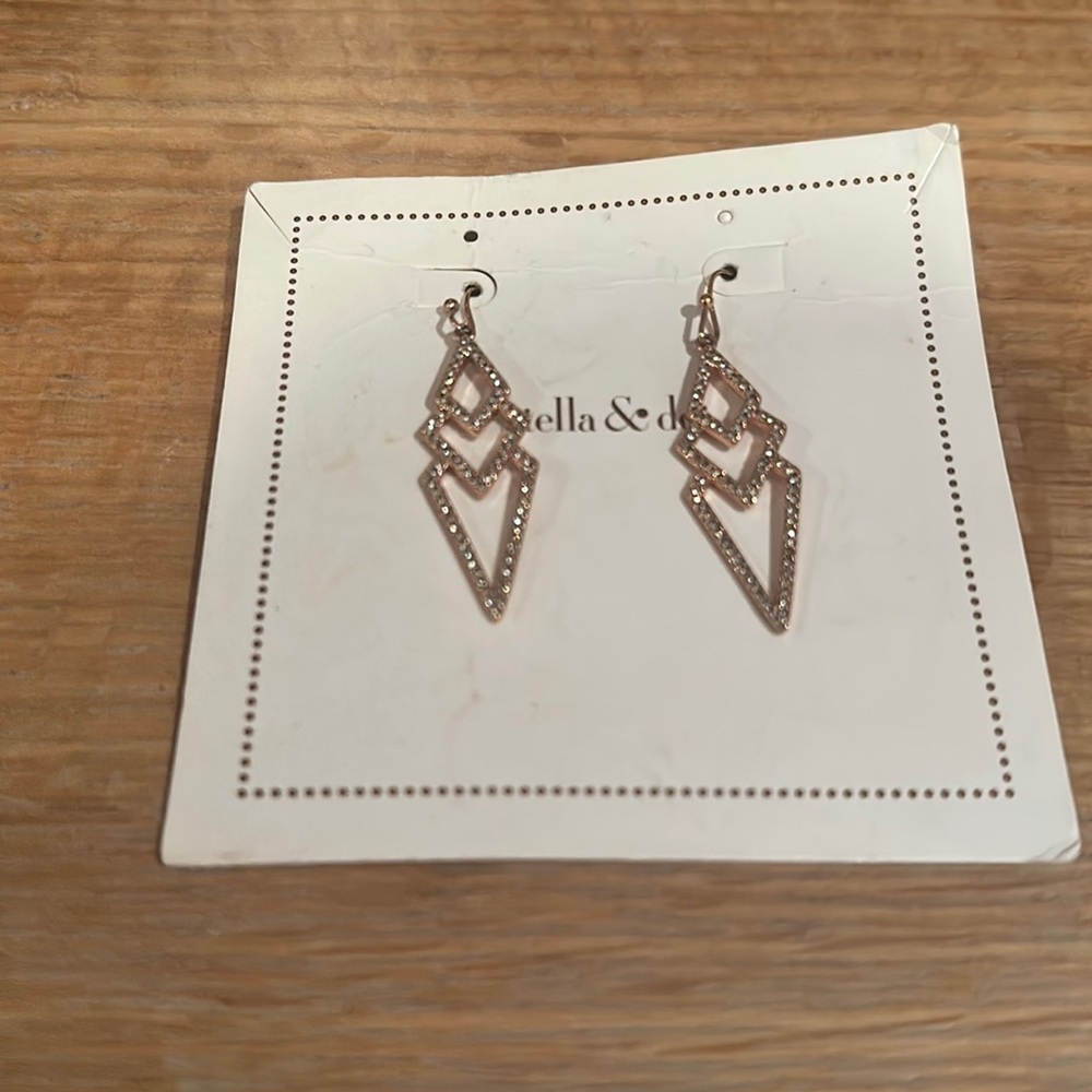 Stella & Dot earrings. Never worn
